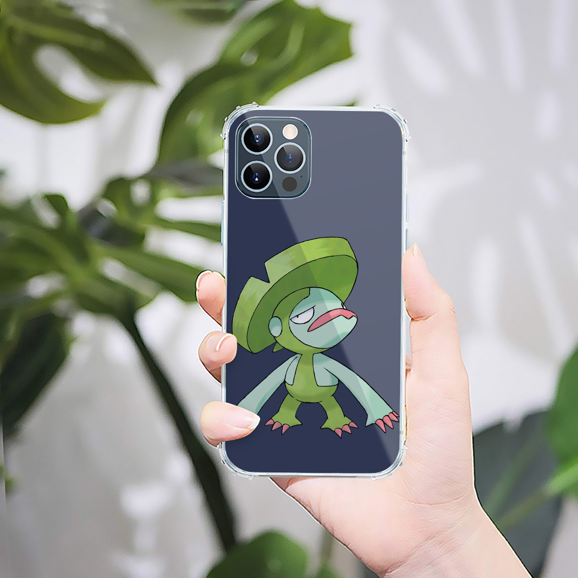 （画像用） ポケットモンスター Pokémon 【iPhone 12シリーズ対応】透明スマホケース（クリアソフトケース）